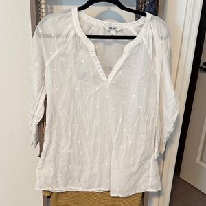 GAP Women's White Blouse